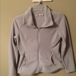 Old Navy grey polyester zip up
